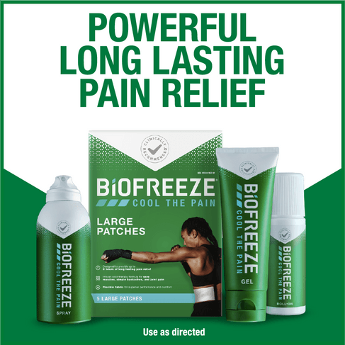 Biofreeze® Pain Relief Flexible Relief Strips, 4 Strips