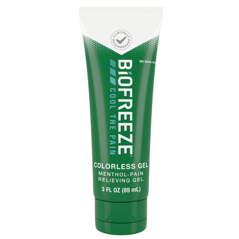 Biofreeze® Pain Relief Gel, 3 fl oz. Tube, Colorless