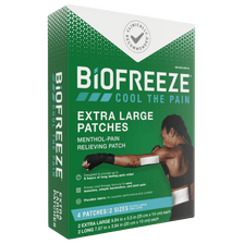 Biofreeze® Pain Relief Patches, Extra Large, 4 Patches