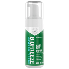 Biofreeze® Pain Relief Fast Dry Foam, 3 fl oz