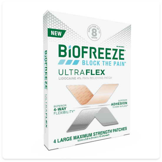 Biofreeze® ultraflex lidocaine patch 4ct