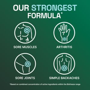 Biofreeze Triple Target Roll On  Strongest Formula